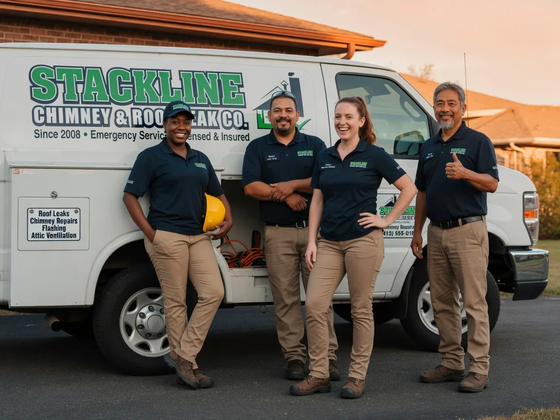 Chimney flashing repair company in Coleman, WI